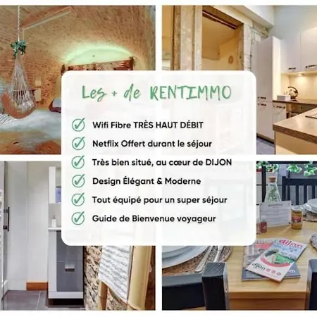 Lägenhet Le Nid Troyen - Gare - Hypercentre - New Cosy - Rent Immo Troyes